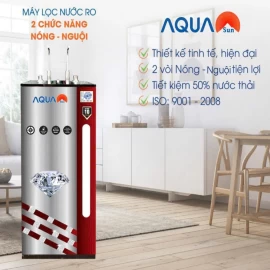 MÁY LỌC NƯỚC TINH KHIẾT 10 CẤP AQUASUN NÓNG NGUỘI